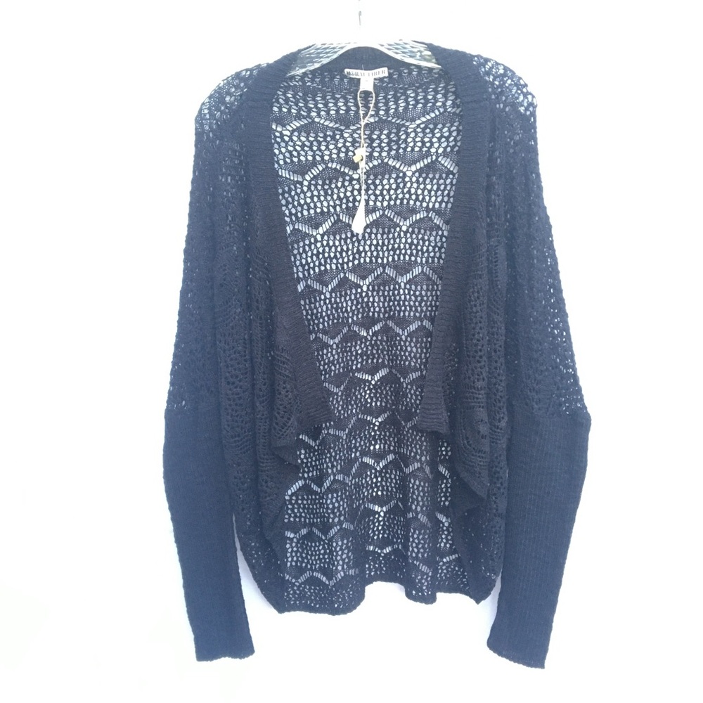 NWT M Moral Fiber Women’s Knitted Cardigan Sweater Cosy Autumn Fall Casual Comfy